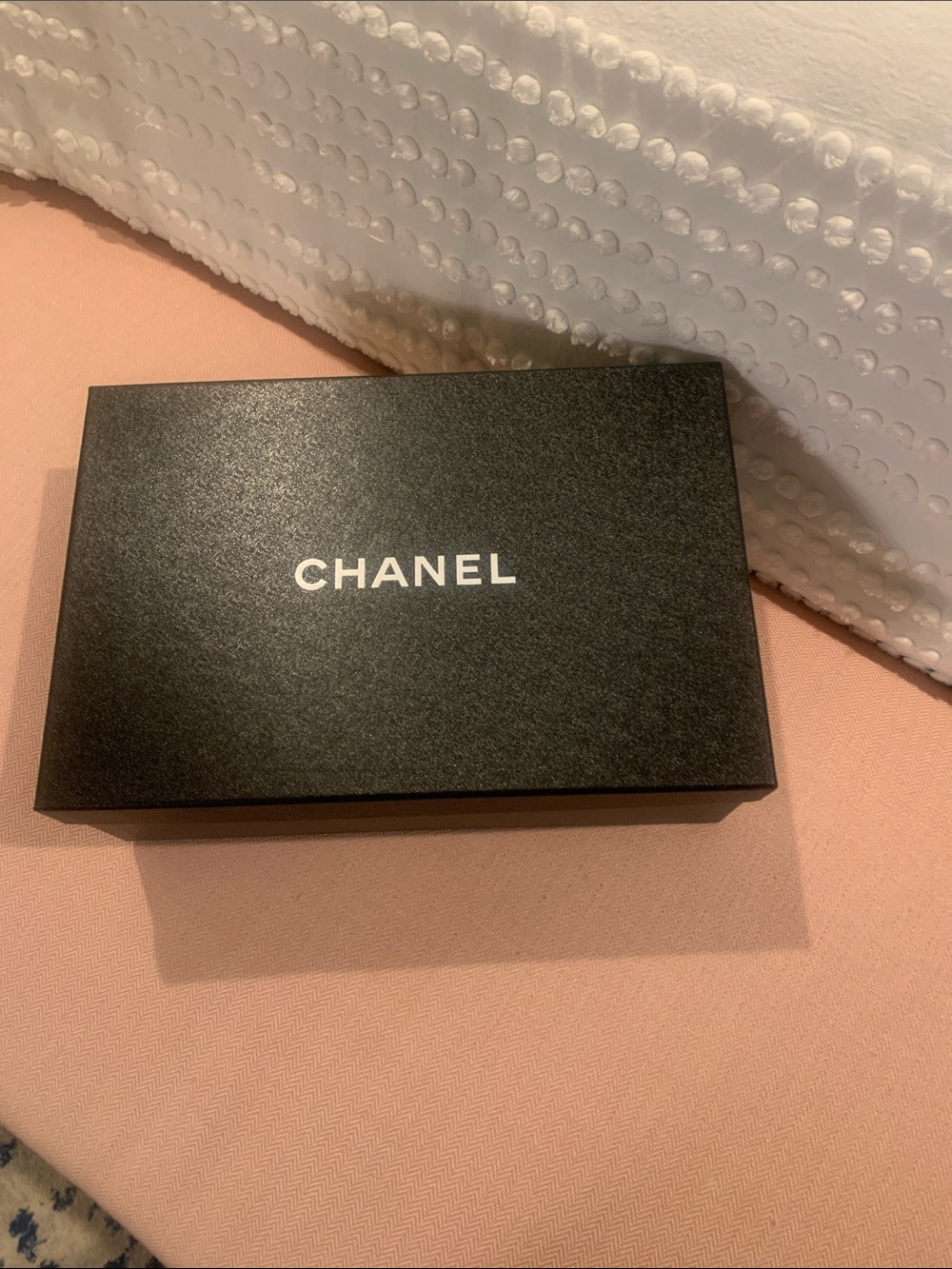 Classic Chanel shoe box